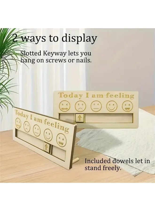 Interesting Style Changeable Emotional Words Plaque For Home Desktop Decoration - Image 5