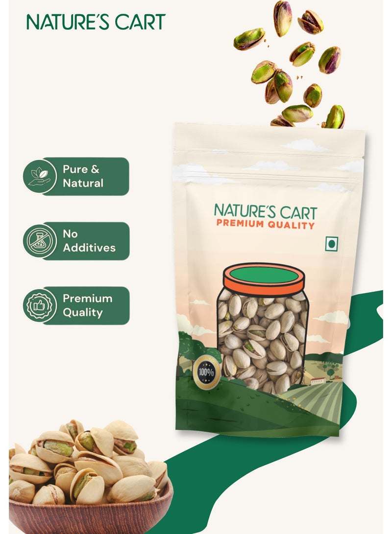 Nature's Cart Salted Pistachios, 500g - Image 2