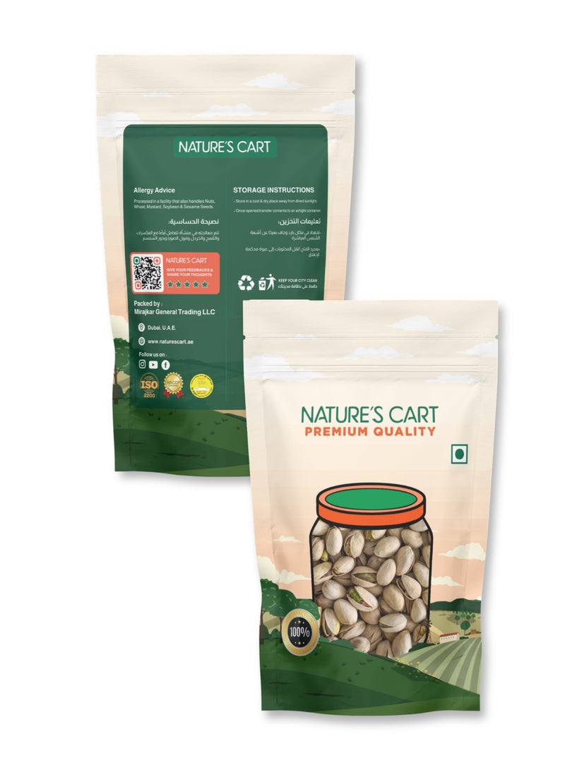 Nature's Cart Salted Pistachios, 500g - Image 5