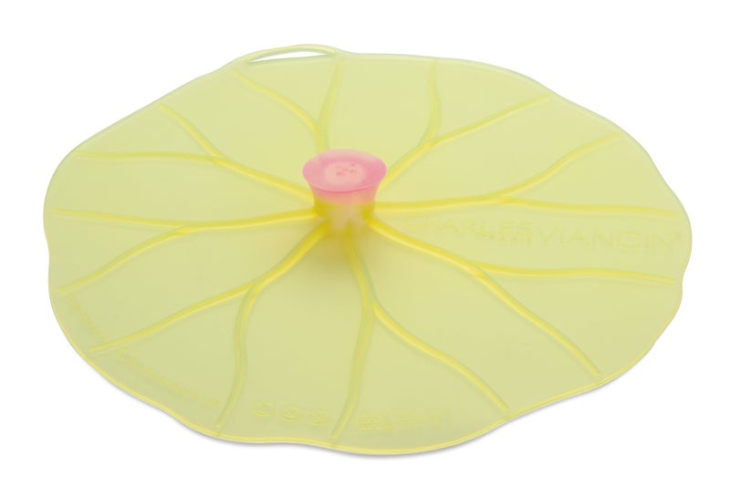 Charles Viancin Lilypad Silicone Lid for Food Storage 1333cm Creates an Airtight Seal on Any Smooth Rim Surface BPAFree Oven Microwave Freezer Stovetop and Dishwasher Safe