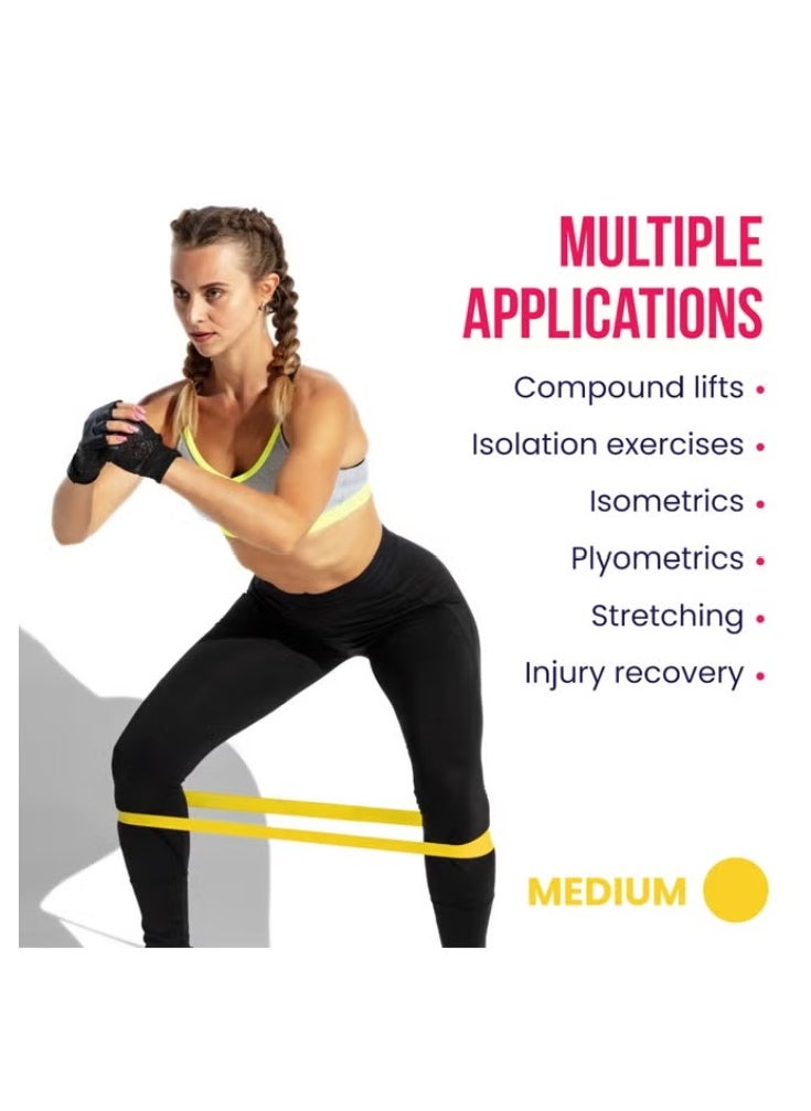 Generic - Rubber Resistance Bands Set - 5pcs for Full-Body Workouts, Strength Training, and Physical Therapy - Image 1