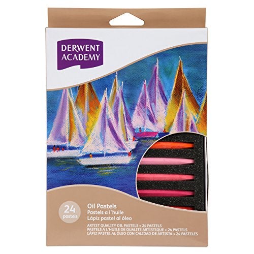 Derwent Academy Oil Pastels (Set of 24) - Image 1