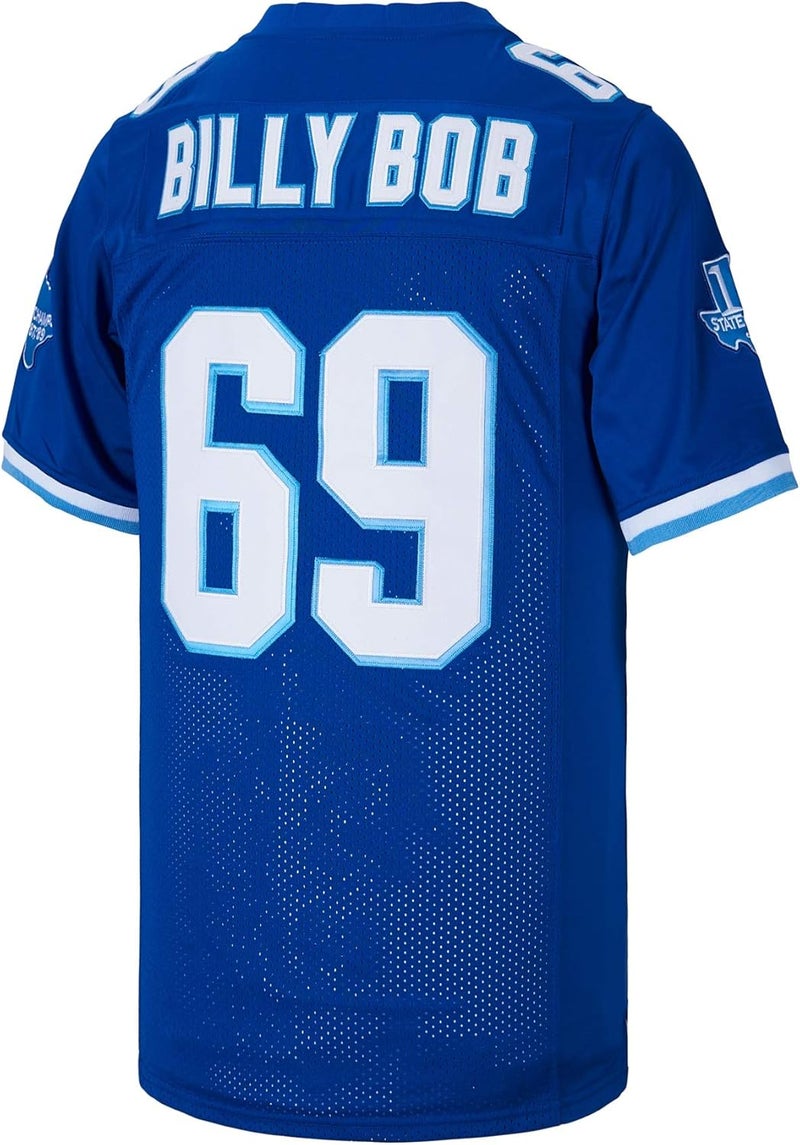 borizjersey Men's 69 Billy Bob 82 Charlie Tweeder 4 Jonathan Moxon Varsity Blues Movie West Canaan Coyotes Football Jersey Stitched - Image 3