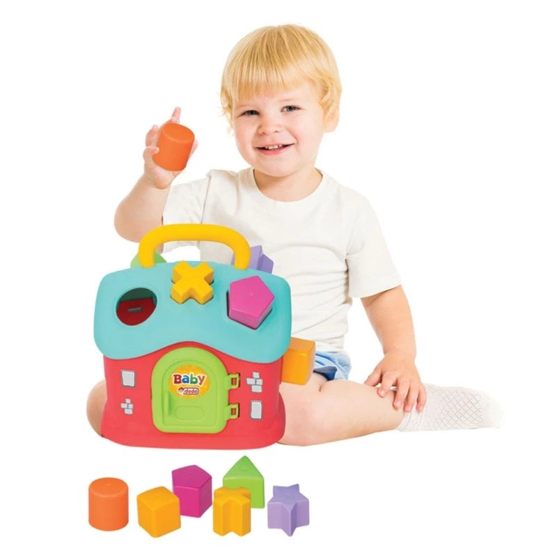Dede - Baby Shape Sorter House 13 Pieces - 03418 - Image 2