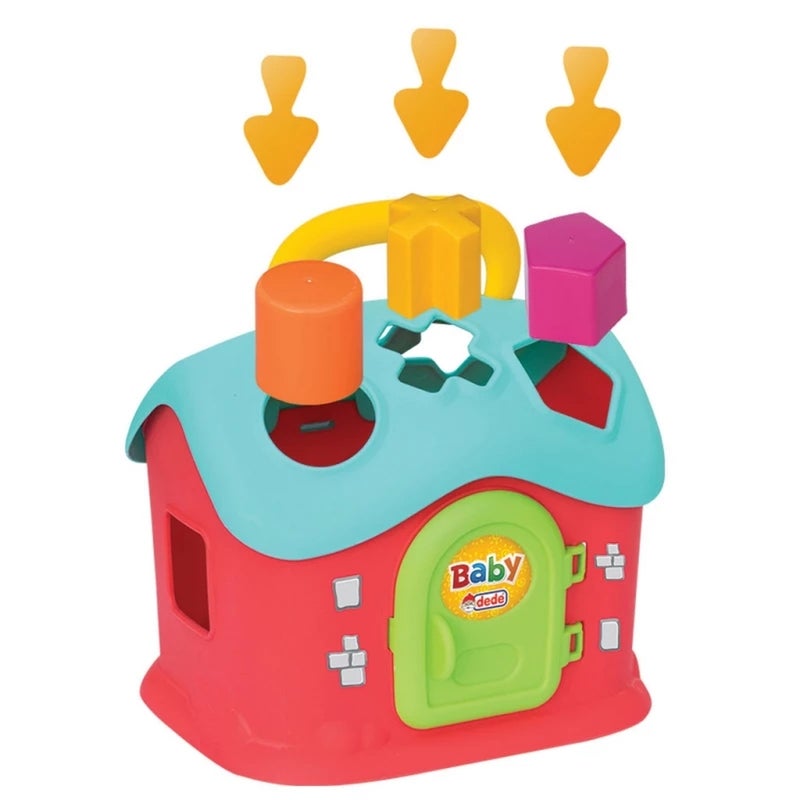 Dede - Baby Shape Sorter House 13 Pieces - 03418 - Image 4