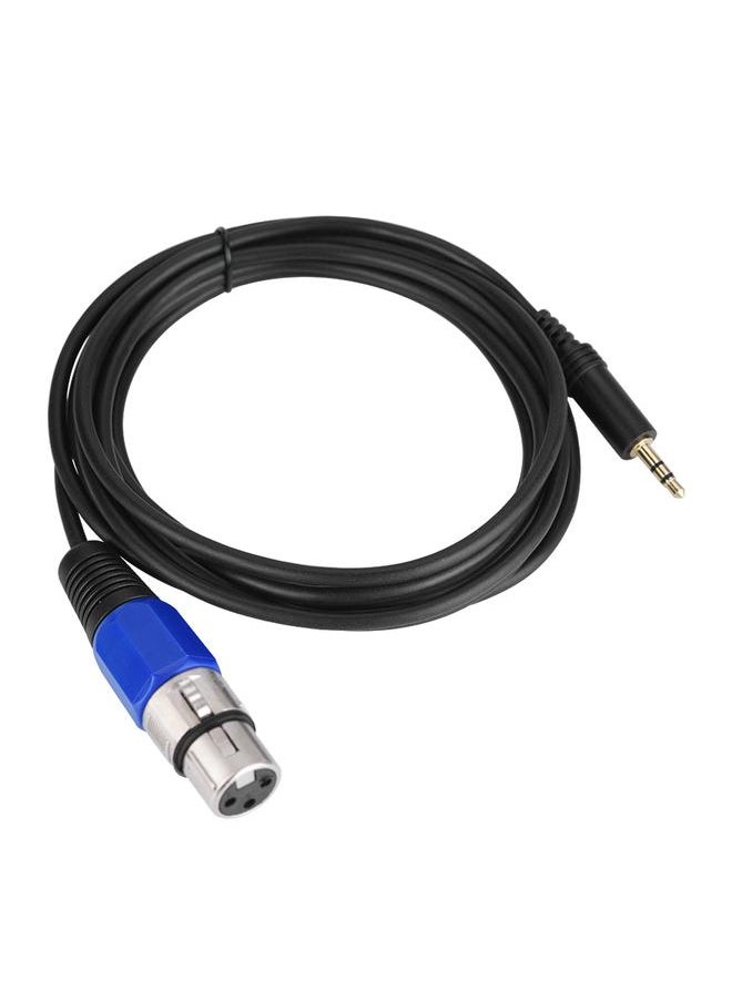 Thoraya F/M Mic Cable, Microphone Switch Cable XLR Stereo Microphone Cable With Stereo XLR Connector #2  - Image 1
