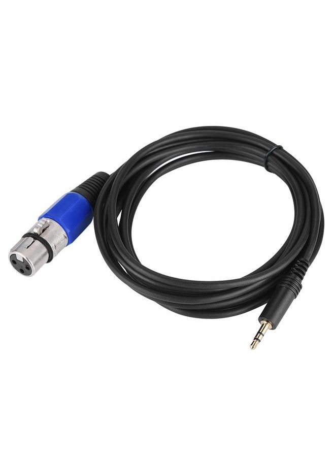 Thoraya F/M Mic Cable, Microphone Switch Cable XLR Stereo Microphone Cable With Stereo XLR Connector #2  - Image 2