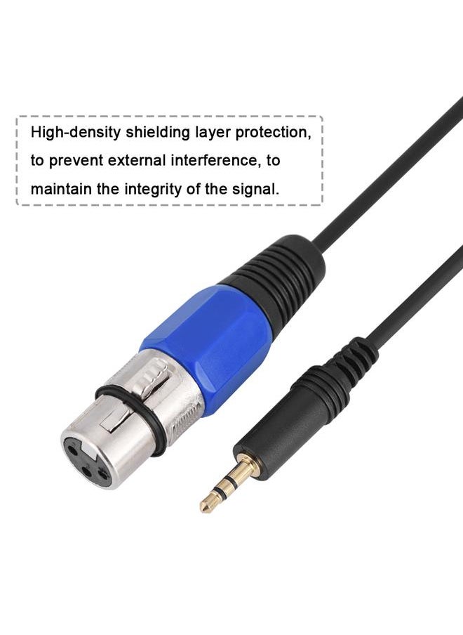 Thoraya F/M Mic Cable, Microphone Switch Cable XLR Stereo Microphone Cable With Stereo XLR Connector #2  - Image 5