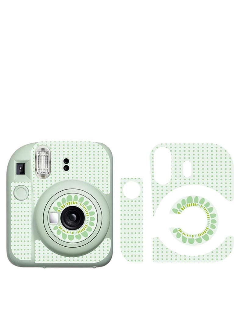 Camera Sticker Dotted Design Camera Decals Trendy Dot Stickers Lightweight Personalize Your Shots Suitable for Mini12