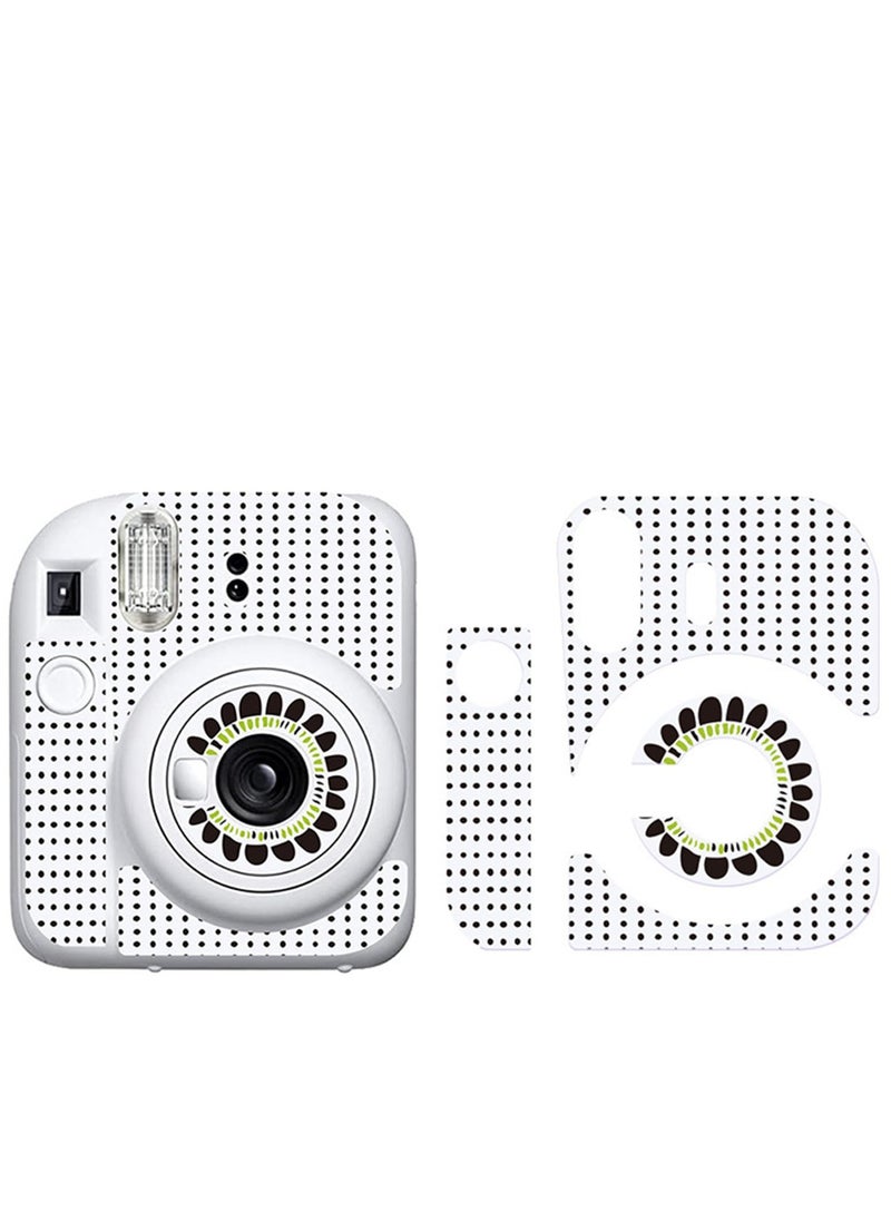 Camera Sticker Dotted Design Camera Decals Trendy Dot Stickers Lightweight Personalize Your Shots Suitable for Mini12