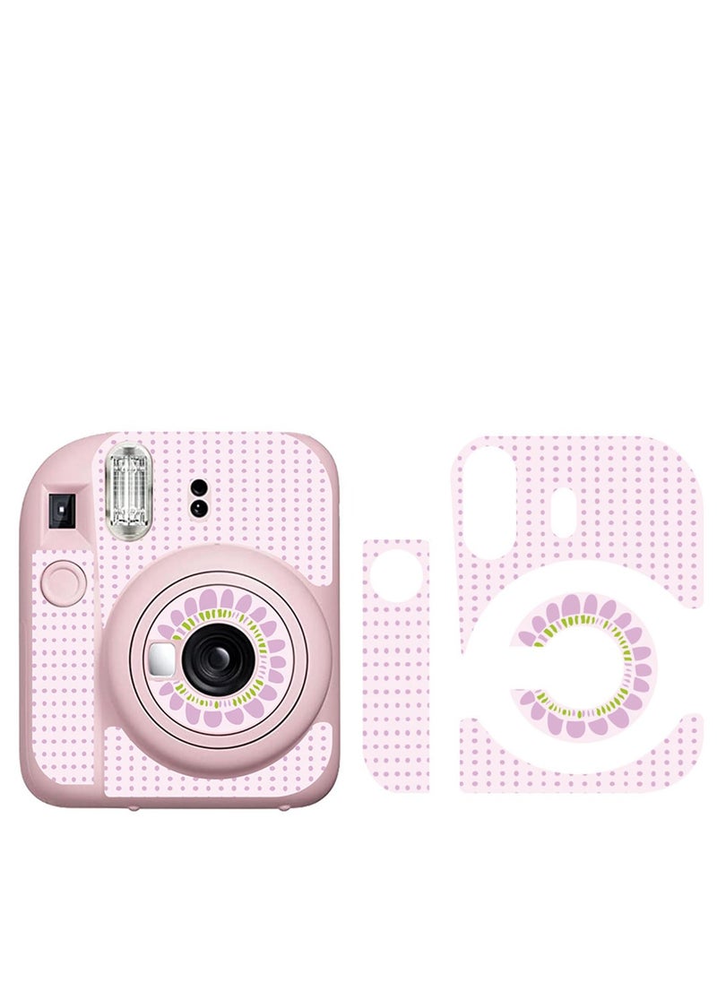 Camera Sticker Dotted Design Camera Decals Trendy Dot Stickers Lightweight Personalize Your Shots Suitable for Mini12
