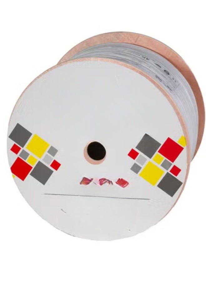 لفة كابل كاميرات مراقبة RG59 بطول 300 متر – كابل فيديو وطاقة عالي الجودة لأنظمة المراقبة – متين وسهل التركيب