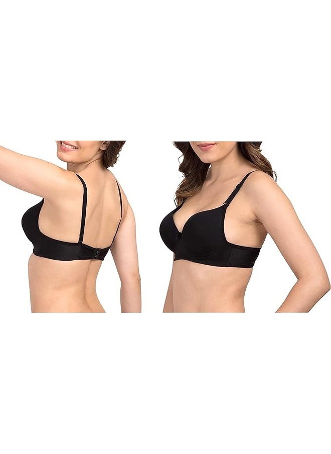 Love Bell - Love Bell Women's Push Up Bra Everyday Padded Bra - Lift bras for ladies - Seamless T-shirt Bra - Image 1