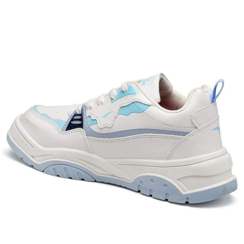 أسيان Stylish White Sky Sneakers for Women and Girls