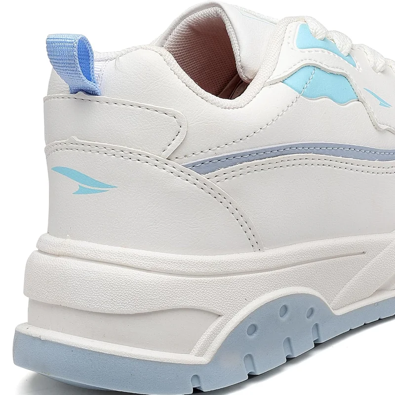 أسيان Stylish White Sky Sneakers for Women and Girls