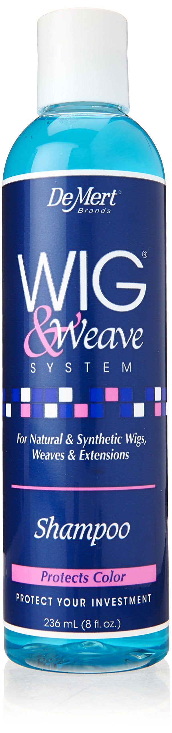 DeMert Wig  Weave System Shampoo for Natural and Synthetic Hair 8 oz