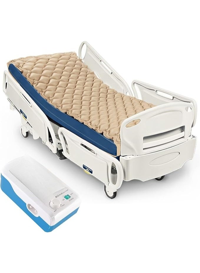 Generic Alternating Pressure Air Mattress Topper with Quiet Electric Pump – Pressure Relief Pad for Elderly and Long-Term Care - Image 1