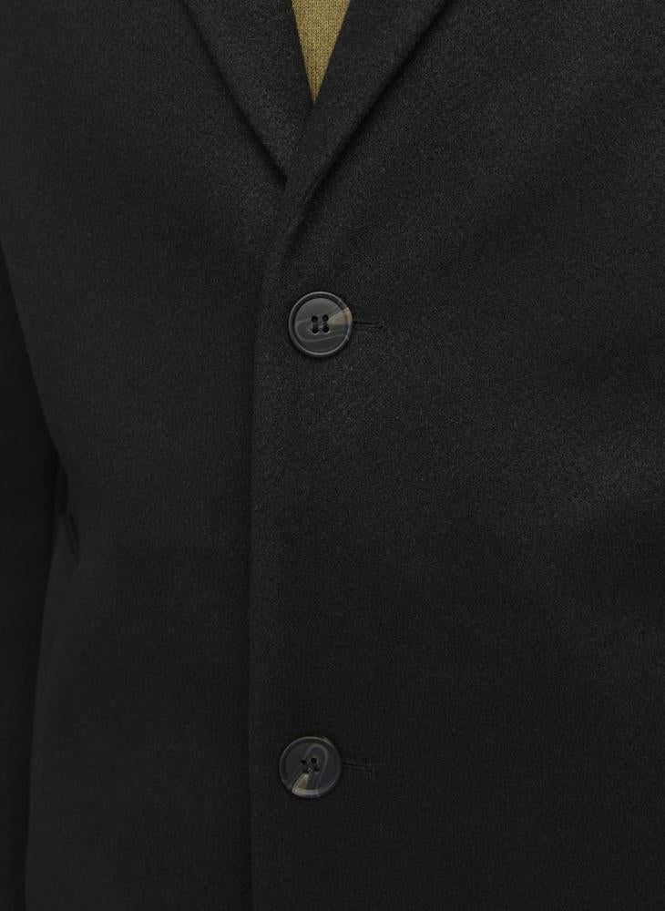 JJ Rebel Casual Button Detail Coat - Image 3
