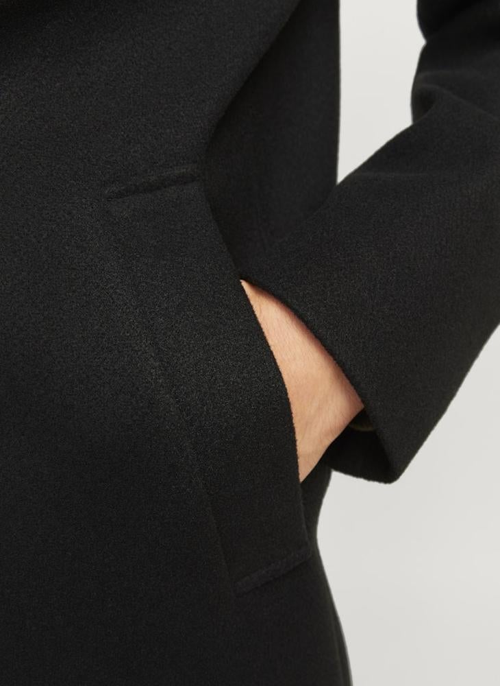 JJ Rebel Casual Button Detail Coat - Image 4