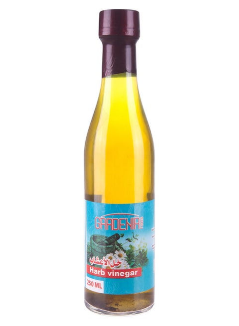 خل الأعشاب مع زجاجة زجاجية - 250 مل