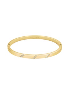 RoseField Rosefield Bangle with Lines of Crystals - JBLCG-J1043  - Image 1