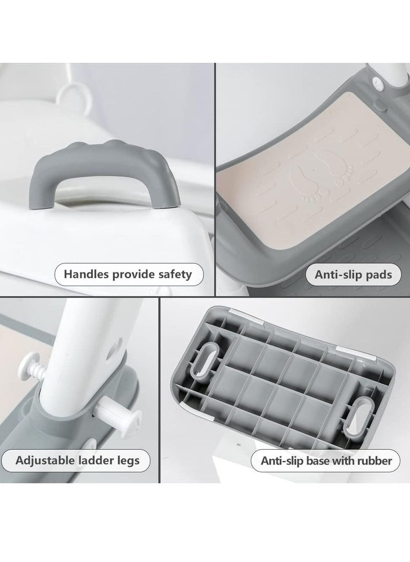 Gonice - Potty Training Toilet Seat with Step Stool Ladder-Easy to Assemble - Image 1