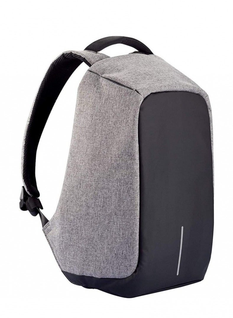 Eltrazone Anti-Theft Travel Backpack Large Capacity Waterproof Black\Grey