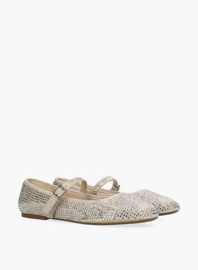 MEXX Women Tasane Salsa Studded Mary Jane Shoes - Image 1