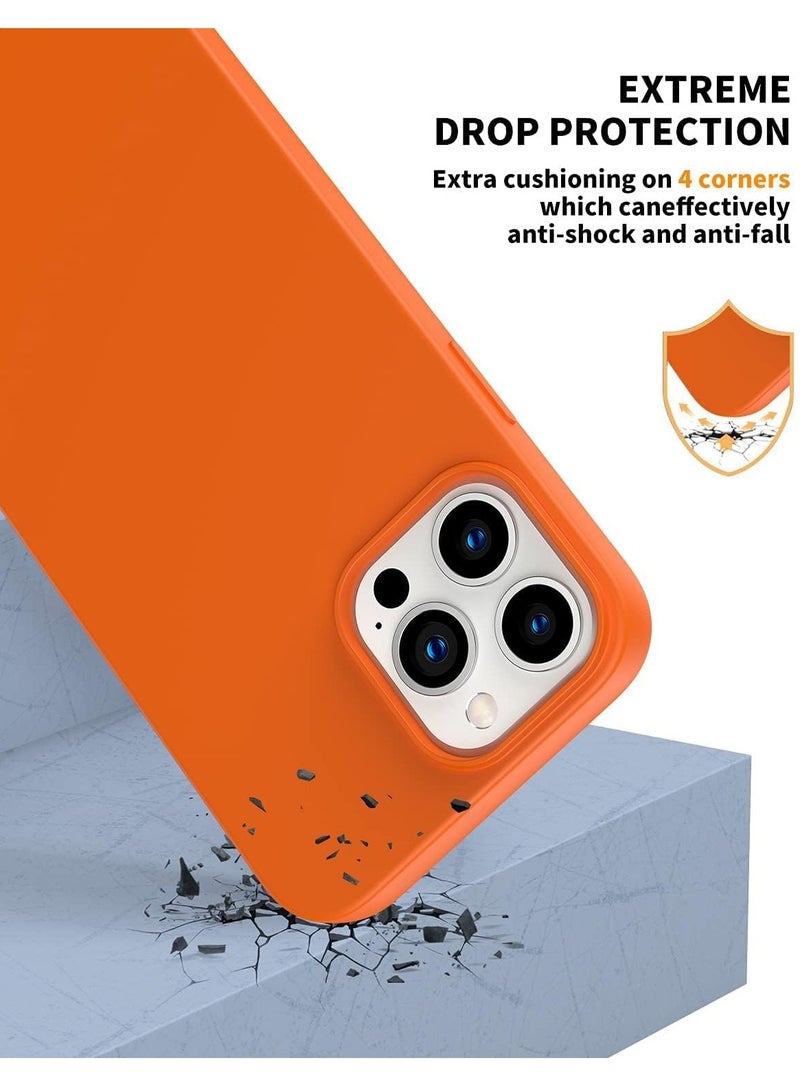 MIGOFAST Designed for iPhone 16 Pro Case Silicone Ultra Slim Shockproof Phone Case with Soft Anti-Scratch Microfiber Lining Enhanced Camera Protection Phone Case for 16 Pro - Image 2