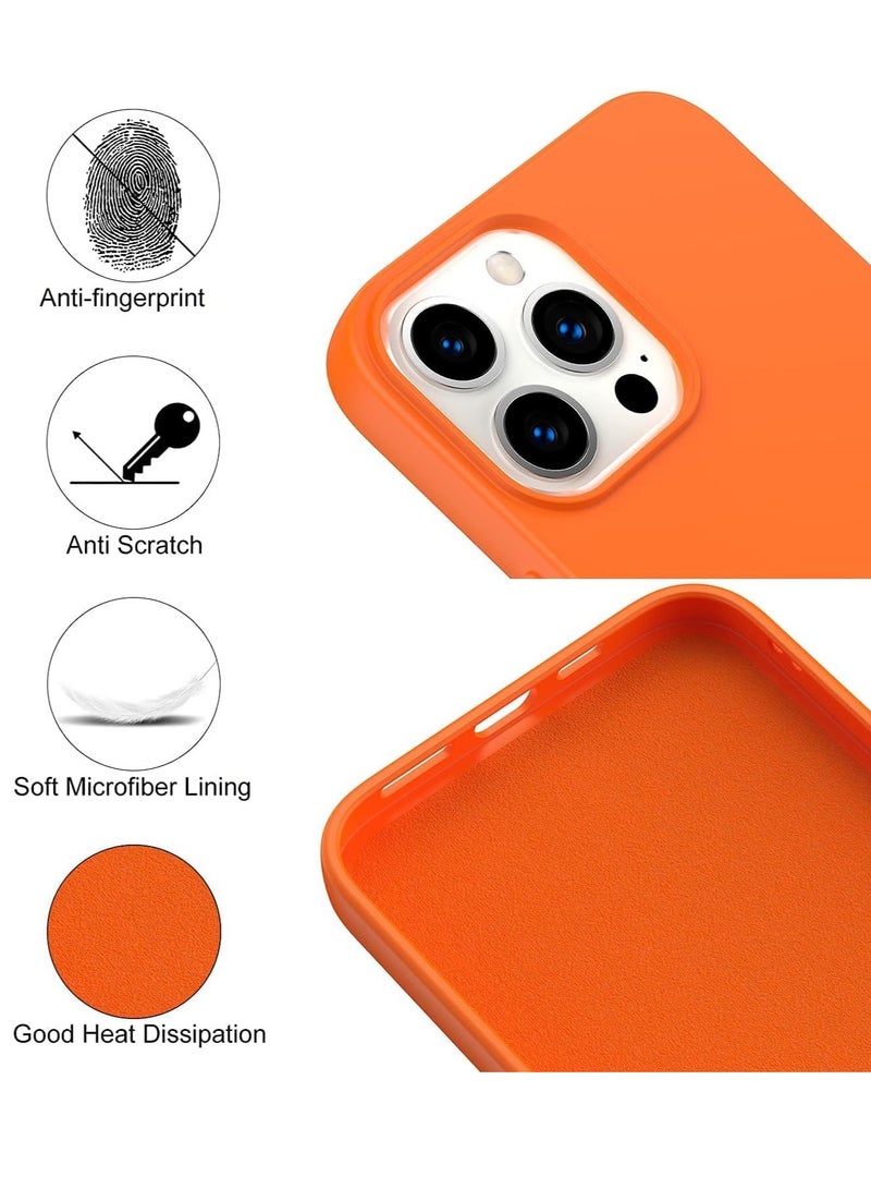 MIGOFAST Designed for iPhone 16 Pro Case Silicone Ultra Slim Shockproof Phone Case with Soft Anti-Scratch Microfiber Lining Enhanced Camera Protection Phone Case for 16 Pro - Image 4