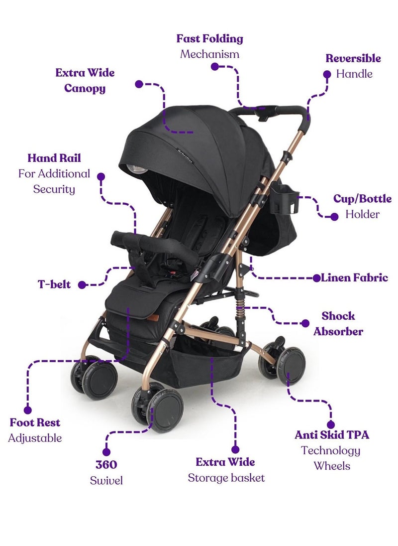 Reversible Fast Folding Versatile Baby Stroller - pzsku/ZAEBA4BD402EC3FDE2127Z/45/_/1680774095/cbd5fb45-5ded-4f27-bb96-7d64ae98ac62