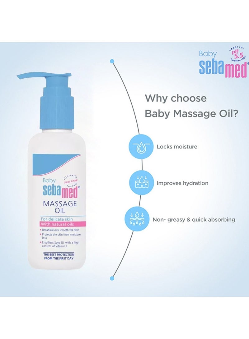 Sebamed Baby Massage Oil 150 ML - Image 4