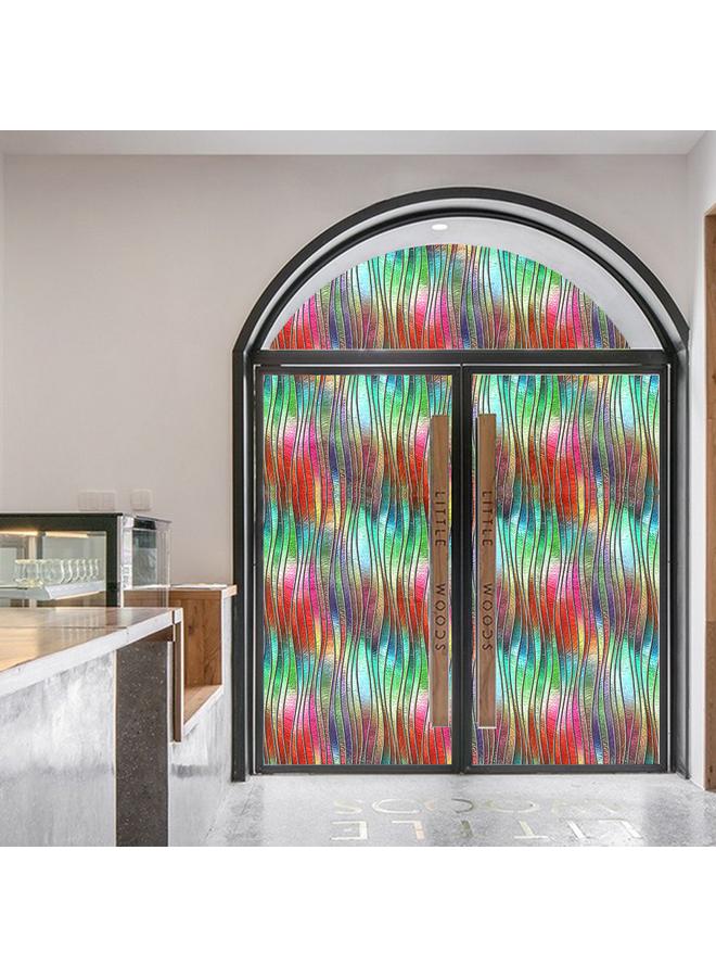 Bluejw 58*120cm European Electrostatic Glass Sticker Shading Sticker Toilet Bathroom Frosted Window Renovation Sticker 081-105 - Image 4