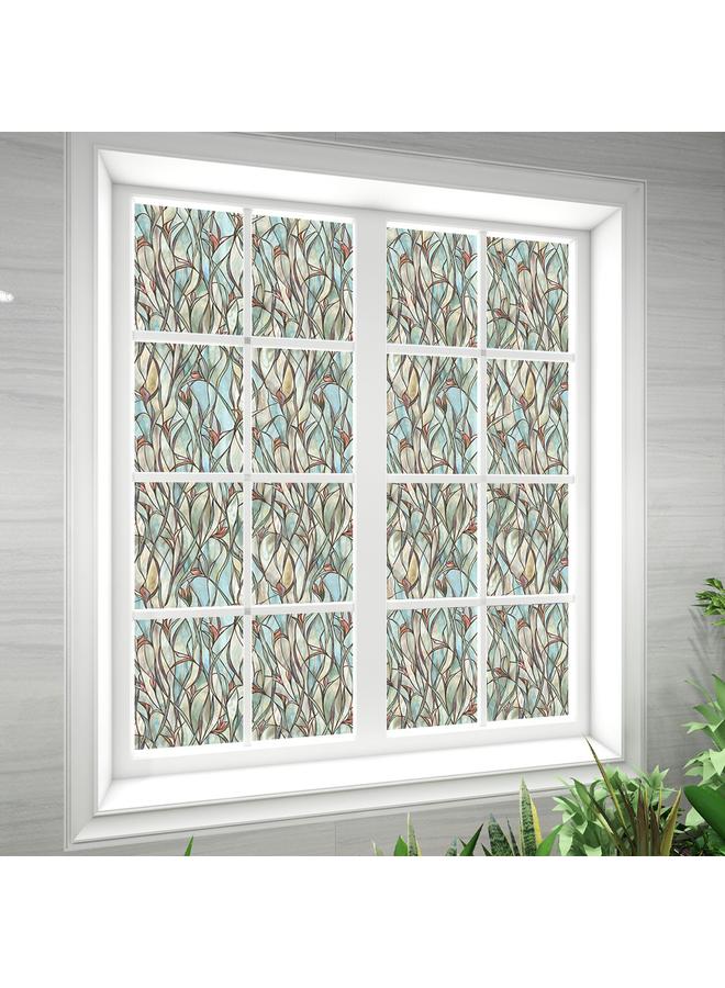 Bluejw 58*120cm European Electrostatic Glass Sticker Shading Sticker Toilet Bathroom Frosted Window Renovation Sticker 081-105 - Image 5