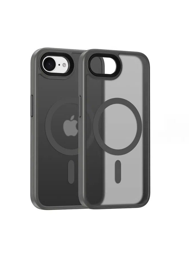 مناسبة ل iPhone 16E حالة الهاتف المحمول متجمد المغناطيسي المضادة للسقوط شاملة الغطاء الواقي للهاتف المحمول