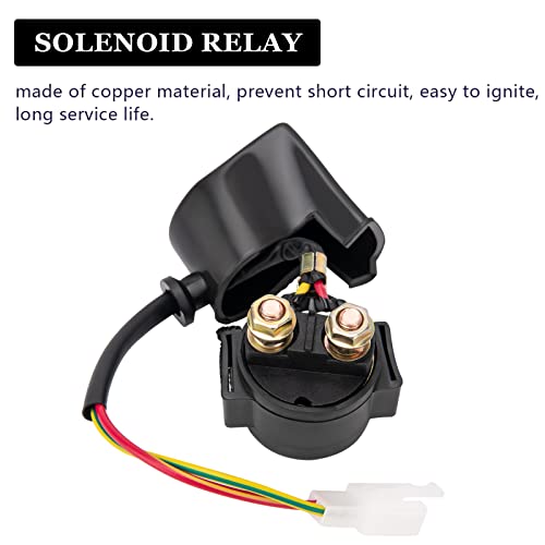 GDDGHS GY6 150cc Ignition Coil Kit for 150cc 125cc 50cc ATV Quad Go Kart Moped Scooter, High performance GY6 Ignition Coil, 6 Pin AC CDI Box, Voltage Regulator, Rectifier Solenoid relay&A7TC Spark Plug - Image 5