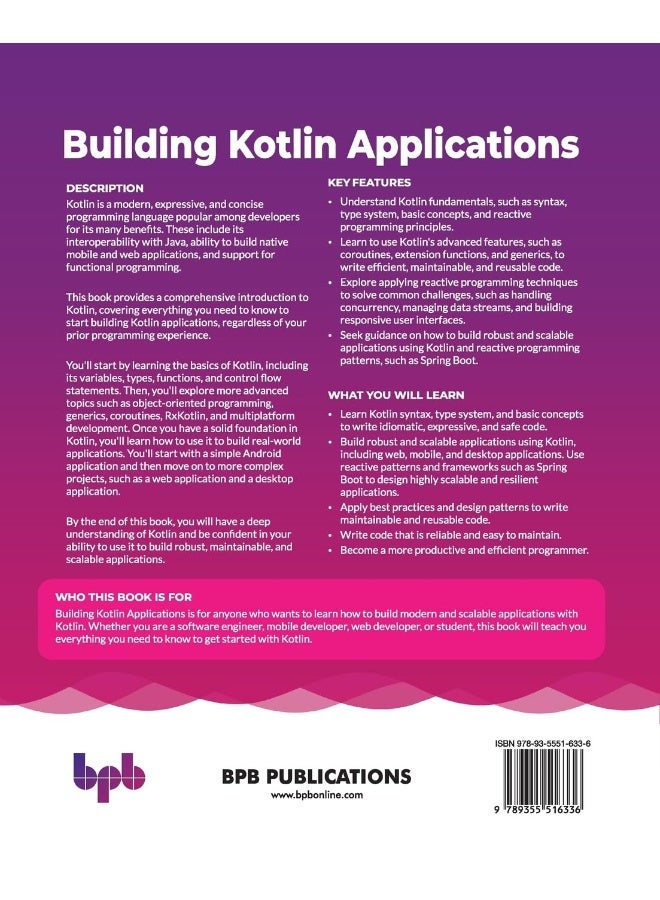 Building Kotlin Applications: A Comprehensive Guide for Android, Web, and Server-Side Development - Image 2