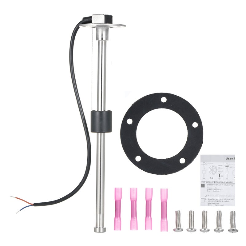 Marine Fuel Sending Unit Boat Fuel Tank Sender,Fuel Water Level Sensor Stainless Steel Fuel Sender Unit 240-33ohm for Boat Car Truck RV - Image 1