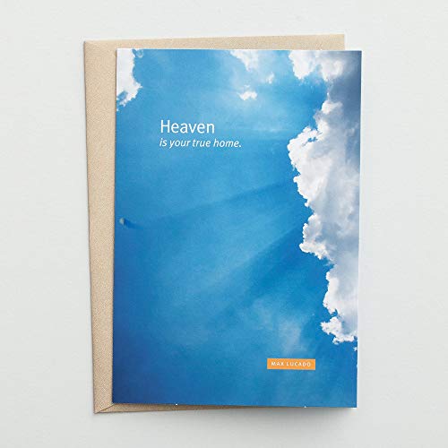 DaySpring - Max Lucado - Peace and Comfort - 6 Premium Sympathy Cards with Envelopes, TLB (57993) - Image 1