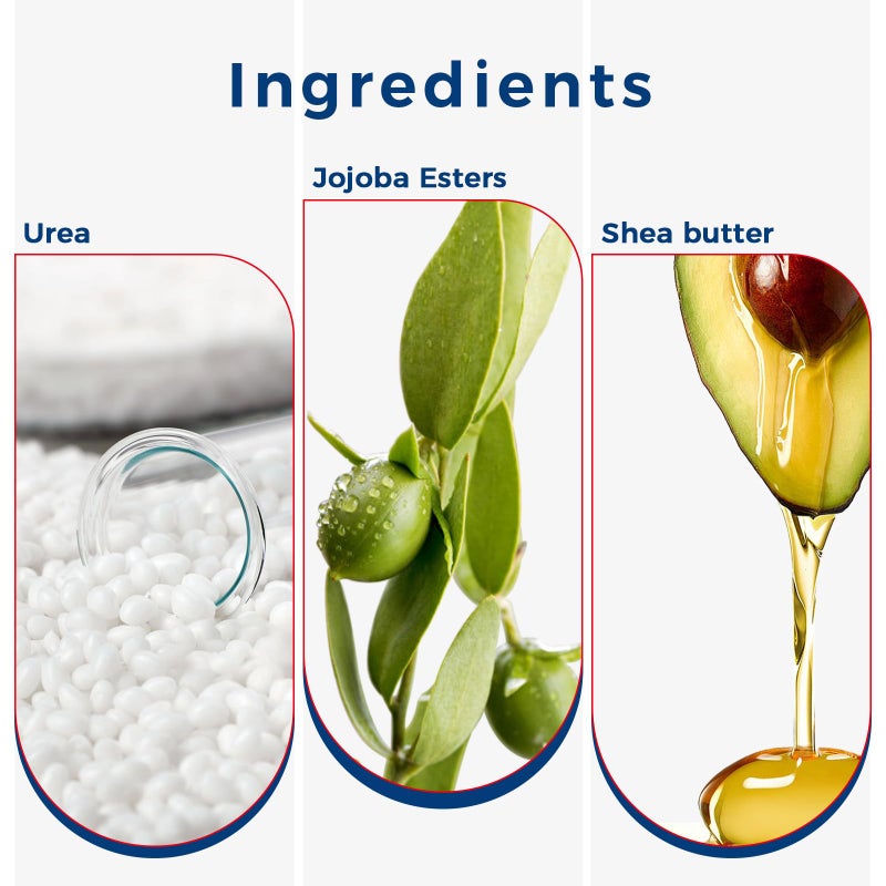 OUKEYA NEW FORMULA Urea Cream 40% Plus 2% Salicylic Acid for Feet Maximum Strength, Dry Cracked Hand Heel Moisturizing Repair Lotion for Knees, Elbows, Removes Corns, Dead Skin Cream, 5.29 oz - Image 4