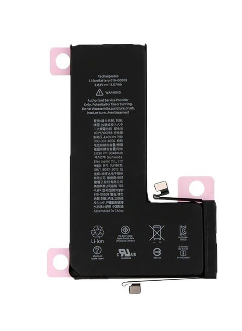 Replacement Battery For Apple iPhone 11 Pro Max Black
