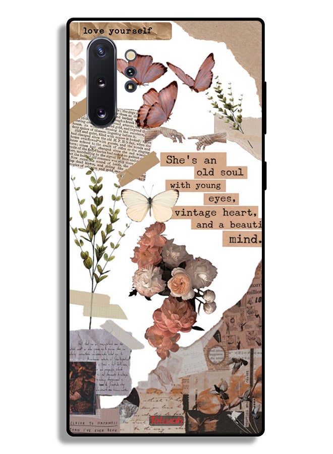 Tolwak Samsung Galaxy Note 10 Plus Protective Case Cover She Is An Old Soul - Image 2