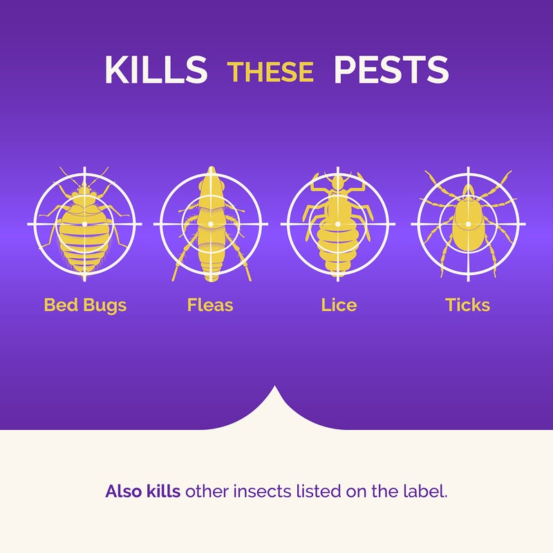 Hot Shot Bedbug & Flea Fogger For Insects, Aerosol, 3/2-Ounce, Pack of 6, Multolor - Image 2