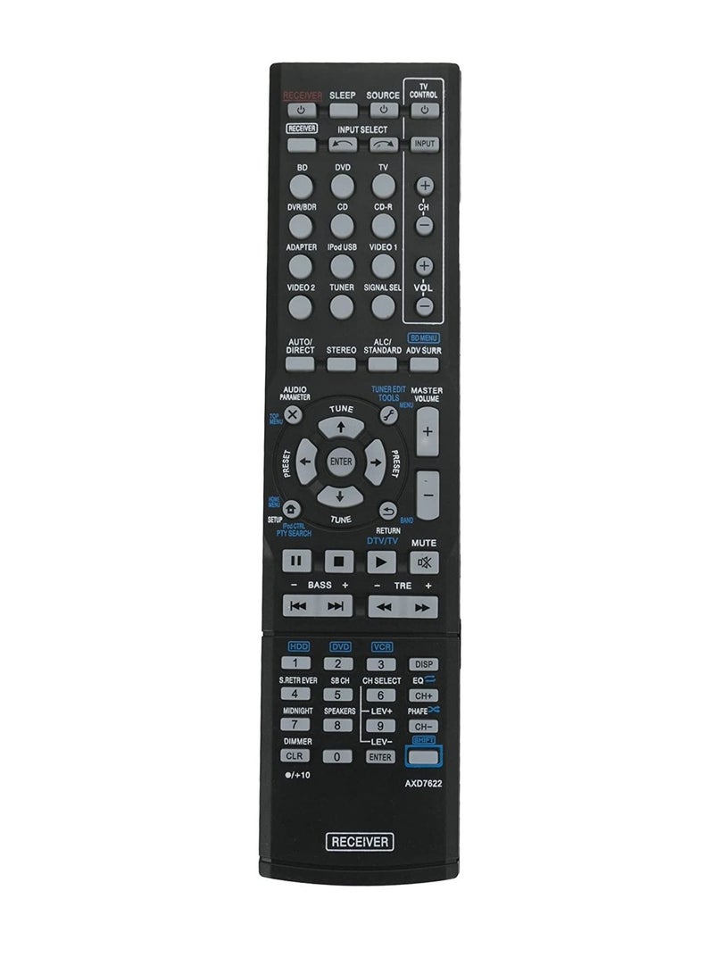 IAF New AXD7622 Replace Remote fit for Pioneer AV Receiver AXD7624 AXD7690 - Image 1