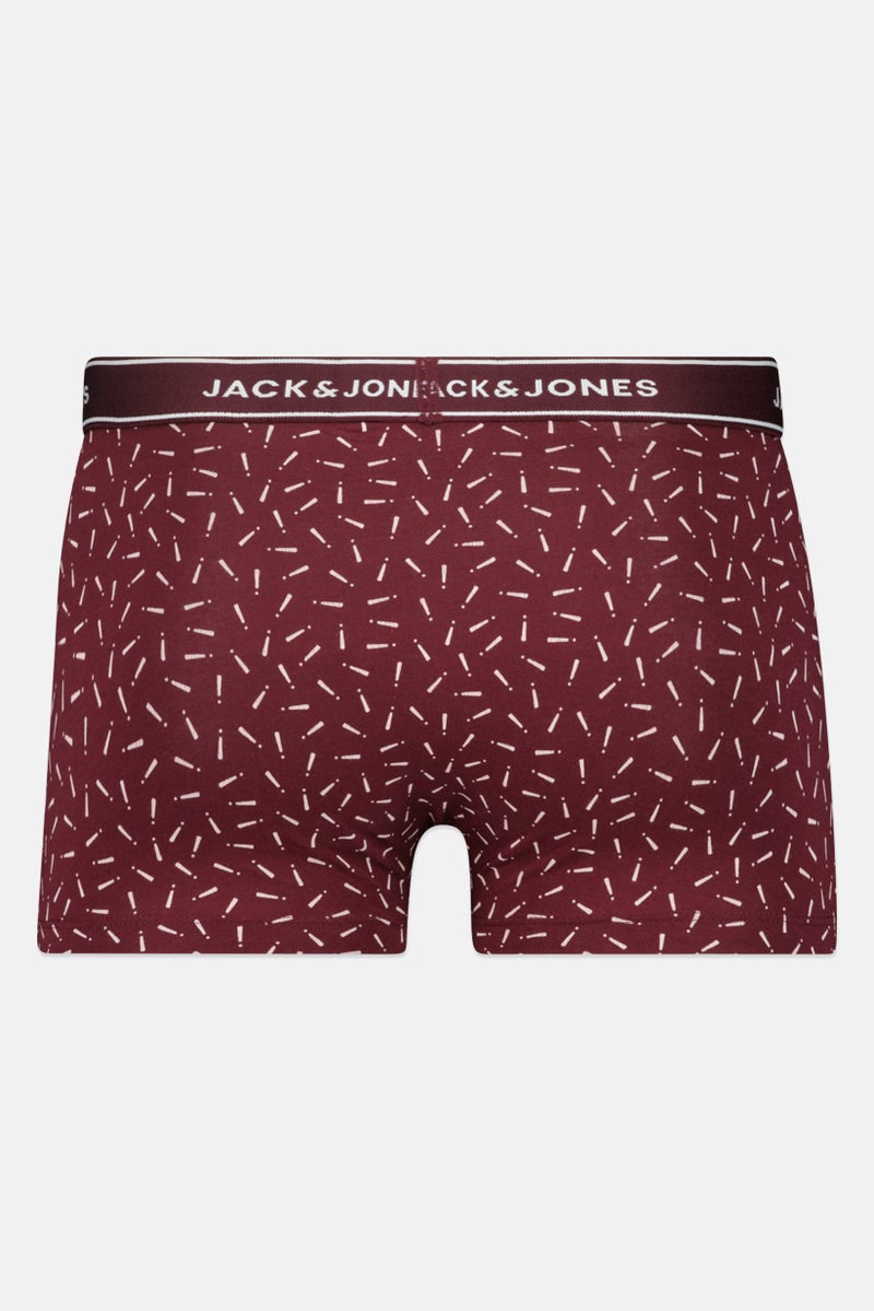 Jack Jones Men Allover Print Boxer Trunks, Multicolor - Image 2