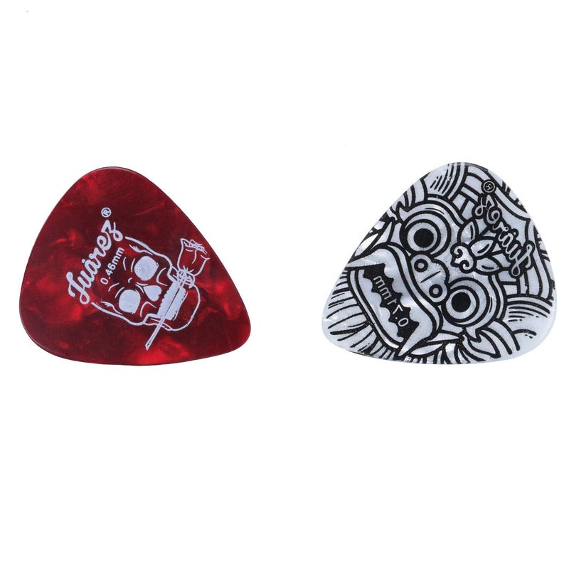 Juarez JRT500 Tuner Combo with JAGSP300 Acoustic Strings Set, JAP60 Pick Set (6 Picks), & JRZ250 Quick Change Capo – Complete Kit for Guitar & Ukulele Players - Image 4