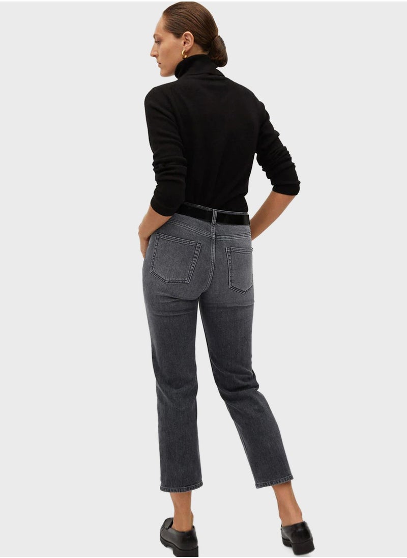 MANGO - Stone Wash Jeans - Image 1