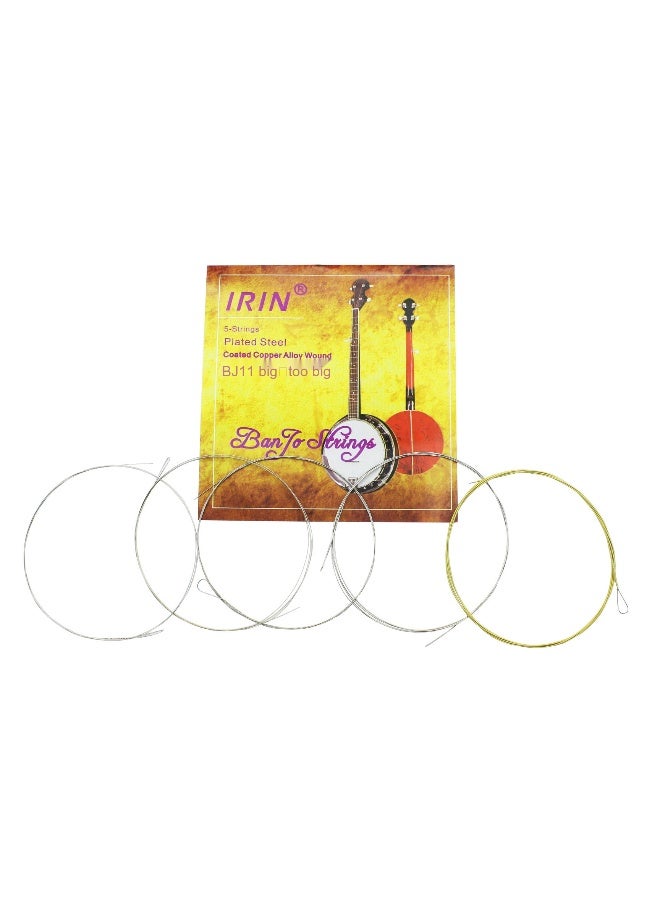 IRIN IRIN BJ11 Five-String Banjo Strings - High-Quality Coated Bright Strings - Image 5