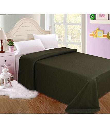 Goyal's Plain Fleece Double Bed All Season Blanket/Comforter/Dohar 250 TC, 88x88 Inches - Pack of 5 - Solid Colors - Image 5