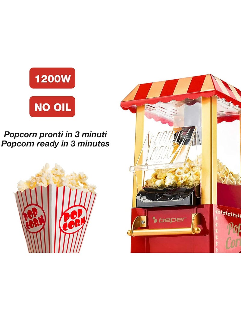 TIGER BT.651Y Popcorn Maker – Oil-Free, Quick Popping, Durable ABS Construction - Image 2